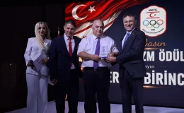 TİMBİR Yüksek İstişare Kurulu Üyesi Ertan Birinci’ye KKTC Milli Olimpiyat Komitesi’nden ödül
