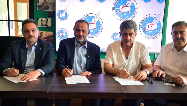 KKTC Dış Basın Birliği, TİMBİR ve TDGF arasında İş Birliği protokolü imzalandı