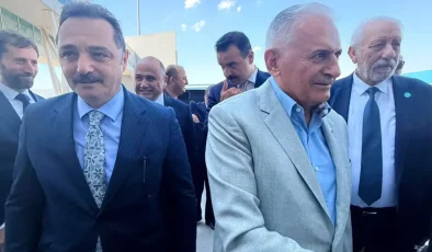 E. Başbakan Binali Yıldırım’ı TİMBİR heyeti karşıladı