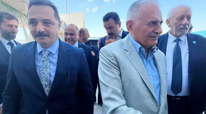 E. Başbakan Binali Yıldırım’ı TİMBİR heyeti karşıladı