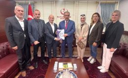 BBP Genel Başkanı Destici’ye medya meslek yasasını anlattılar